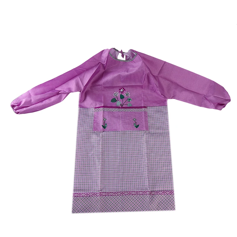 

1 Pcs Flower Plaids Apron Woman Adult Bibs Home Cooking Baking Coffee Shop Cleaning Aprons Kitchen Accessories