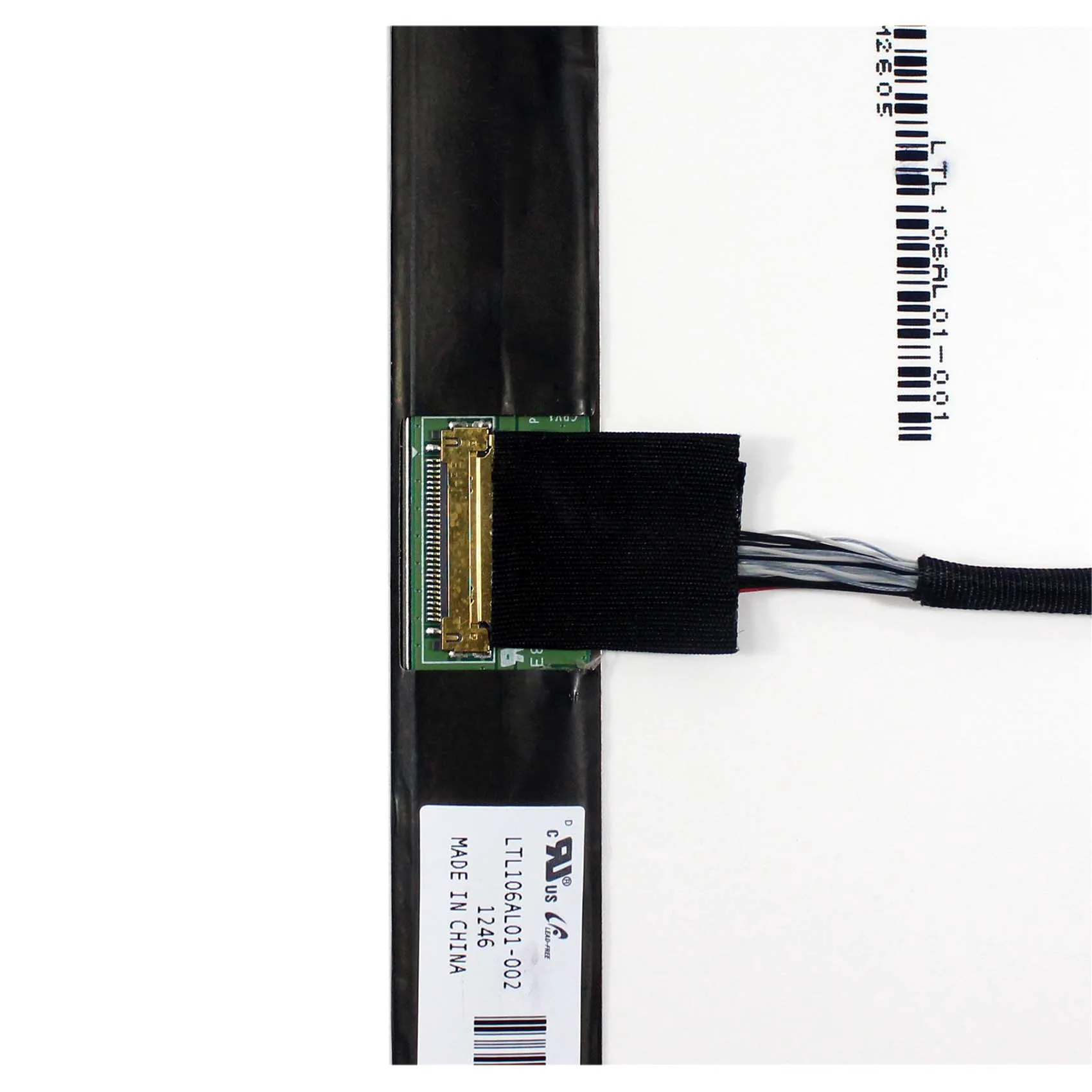 10 6 дюймовая LTL106AL01 1366x768 IPS HD ЖК панель дистанционного управления + HDMI VGA 2AV