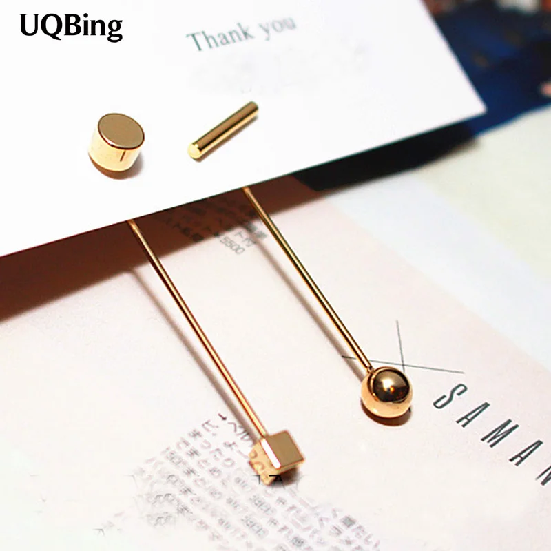 

Модные увеличенные серьги-гвоздики из серебра Асимметричный геометрический 925 пробы, ювелирные изделия, модные ювелирные украшения