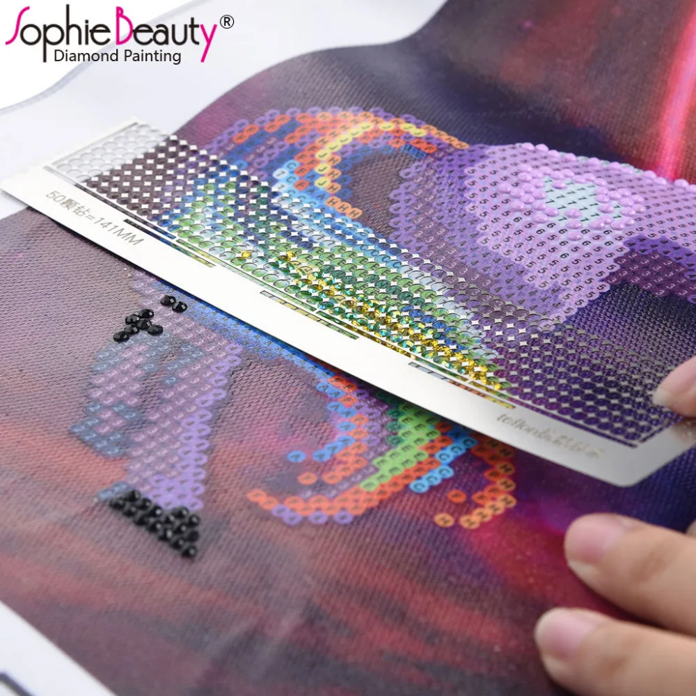 Линейка для алмазной живописи Sophie Beauty Круглый Инструмент сверления волшебный
