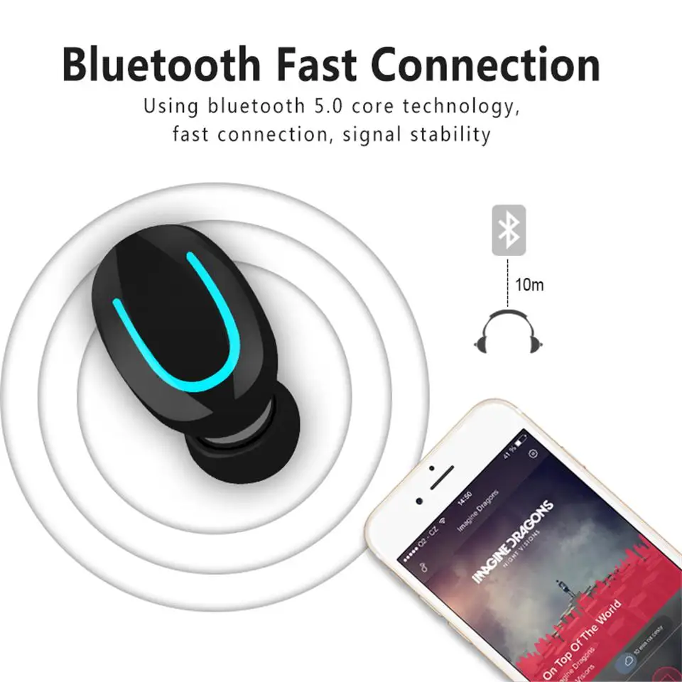 TWS Q32 мини беспроводные наушники bluetooth гарнитура громкой связи игровая гарнитура с 1500 мАч блок питания