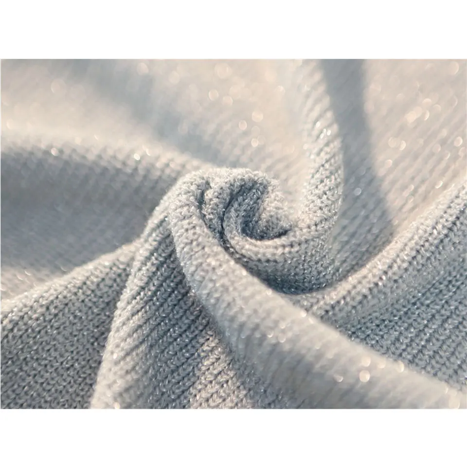 Autumn Winter Women Shiny Lurex Sweaters 2019 Casual Long Sleeve Turtleneck Pullovers Lady Slim Tops Female High Elastic Jumper | Женская