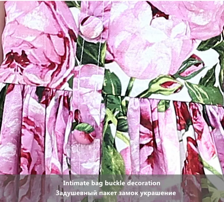 2018 Sweet Kids Dress Baby Girls Summer Princess Children Clothes Peach Blossom Vestido Infantil Vetement Enfant Fille | Детская одежда