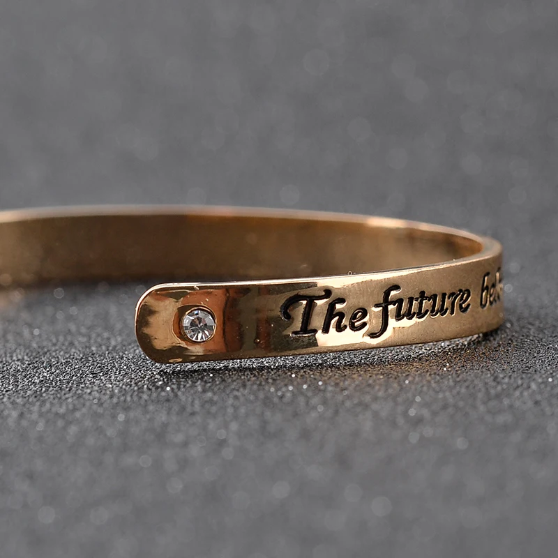Браслет для мужчин и женщин верящий в красоту их снов|believe bangle|round braceletbangle bracelet |