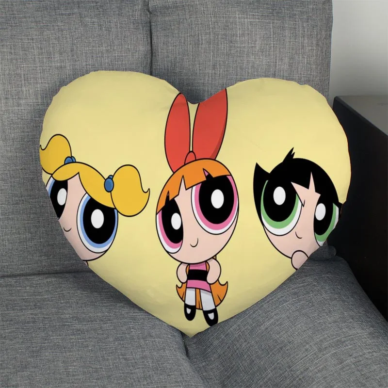 Pillow Case Суперкрошки подушка в форме сердечка выполненные на заказ Наволочка на молнии только покрыть без сердечника размер 41 x36cm, 47x42 см - Цвет: Pillow Case