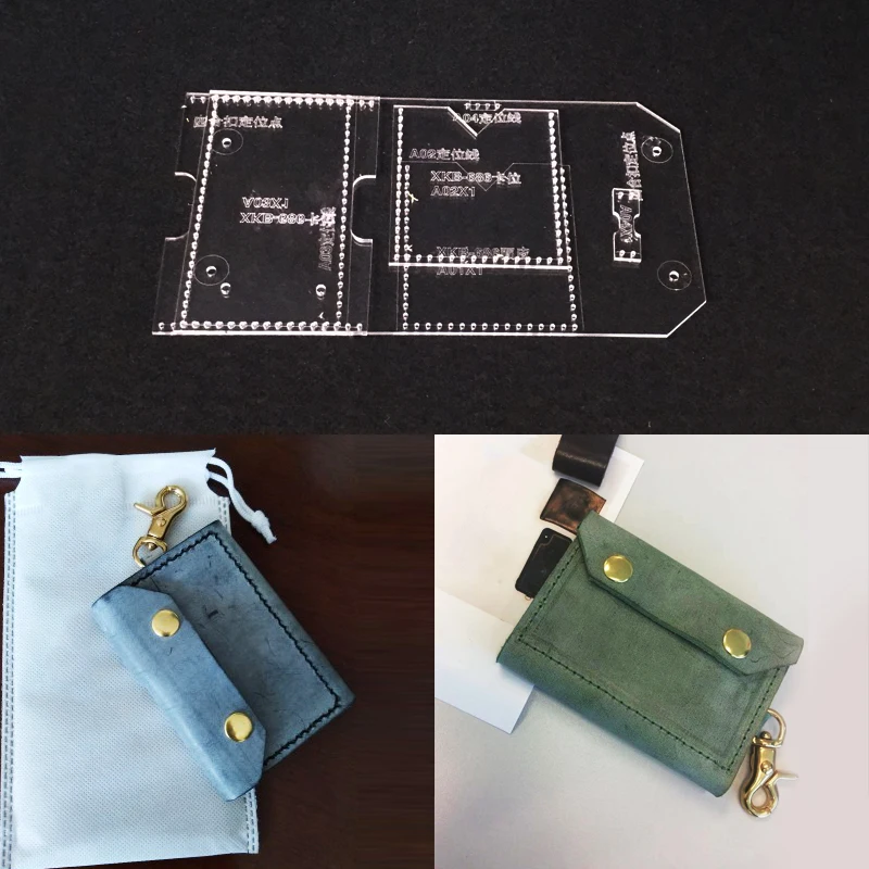 1 Набор DIY акриловый кожаный шаблон для дома ручная работа кожевенное ремесло