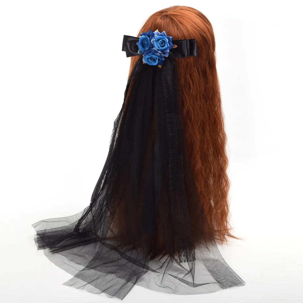 1 шт. заколка для волос из тюля с цветочным кружевом|hair clip|hair headweargirls headwear |