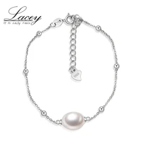 fashion charm pearl jewelry bracelet wedding for women925 sterling silver freshwater natural pearl bracelet mother best gifts