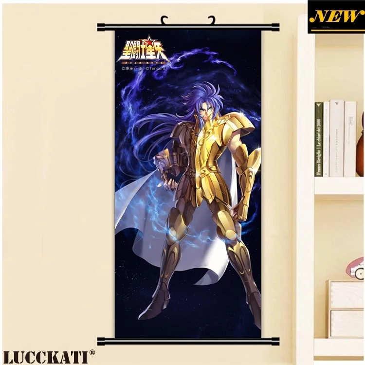 45X95 см святая Сейя Рыцари зодиака Seinto Seiya CAME мультфильм аниме Настенная картина плакат в рулоне холст живопись - Цвет: O