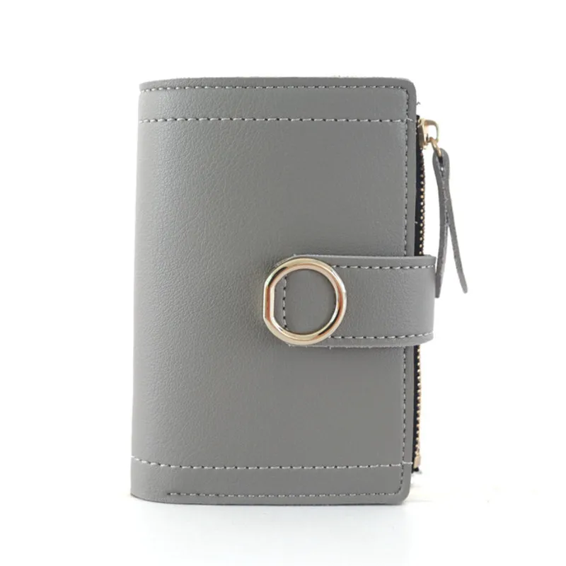 Women's Wallet Small Fashionable Wallets Short Purse Women Money Holder PU Clip Mini High Quality | Багаж и сумки