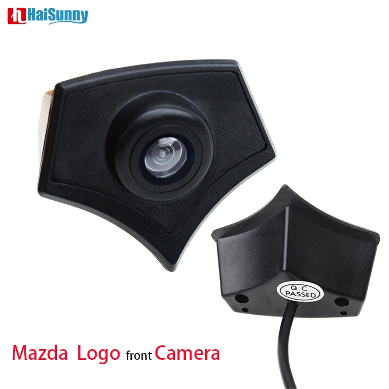 HaiSunny Автомобильная Камера Переднего Вида ночное видение HD CCD для Mazda 2 3 5 6 CX 7