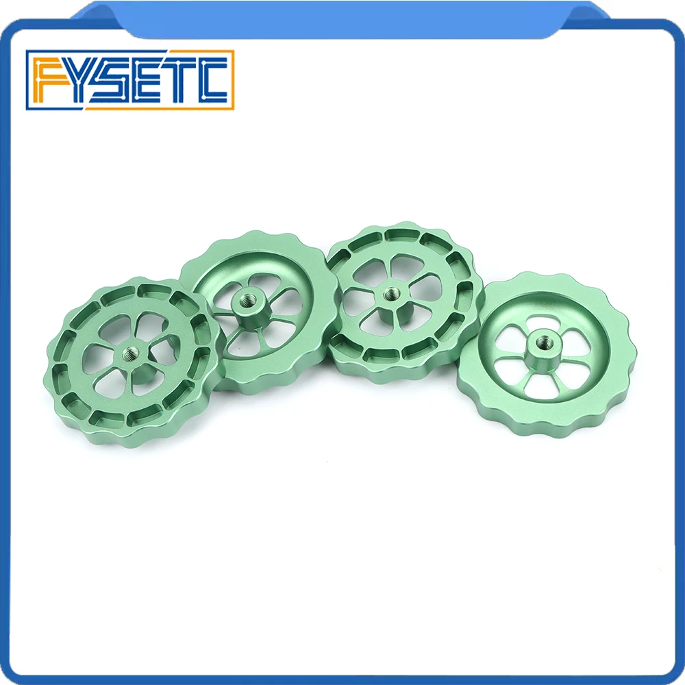 4 шт. запчасти для 3D принтера большая ручная гайка выравнивания полностью