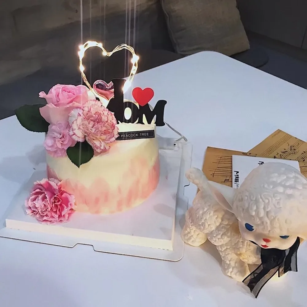 2M Star Lights Light String 20 Led Button Battery Box Copper Wire Flower Cake Decorative Lanterns Holiday | Освещение