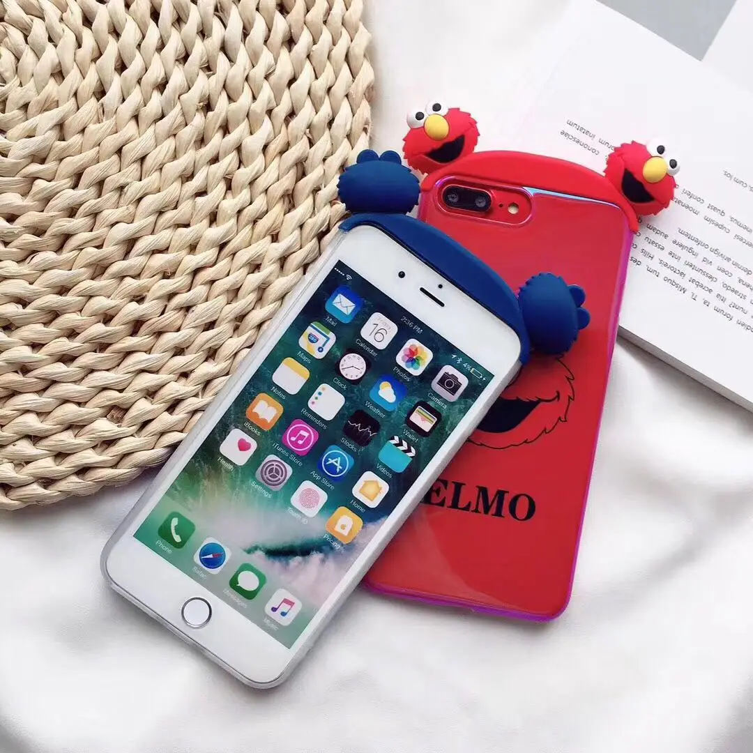Милый мультяшный чехол для iPhone 6 6s 7 8 Plus зеркальный Мягкий силиконовый Blu-Ray XR X XS MAX |