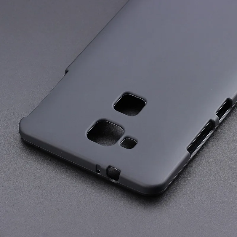 Черный гелевый ТПУ тонкий мягкий чехол задняя крышка для телефона Huawei Ascend Mate 7 Mate7