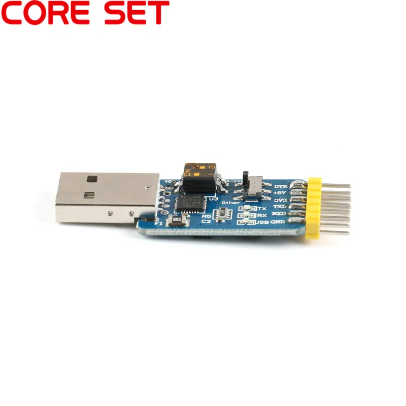 Многофункциональный модуль последовательного преобразования 6 в 1 USB CP2102 TTL RS232 RS485