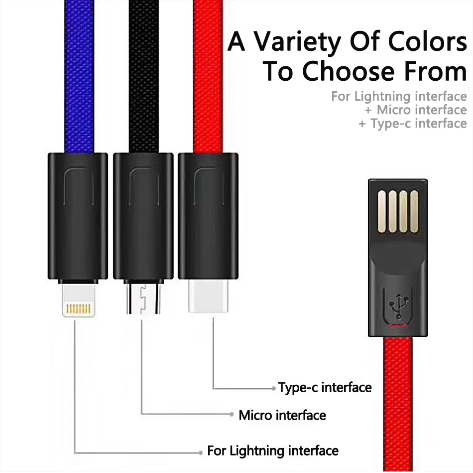 NOHON портативный брелок USB кабель для iPhone 8 pin Micro type C USB кабель для быстрой зарядки для huawei sony htc кабели для мобильных телефонов
