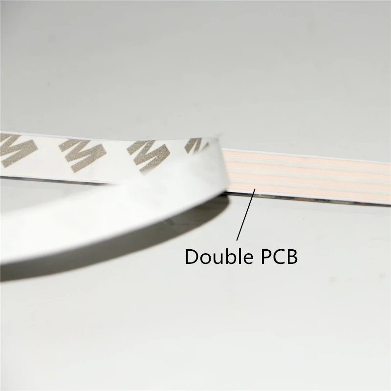 0,5 м/1 м/2 м двойная черная печатная плата 5050SMD Fexible RGB Светодиодная лента светильник 12 в водонепроницаемый 30 светодиодный s/60 Светодиодный s/120 светодиодный s светодиодный RGB лента