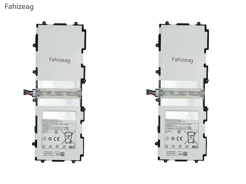 2 шт. 7000 мАч запасная батарея SP3676B1A (1S2P) для Samsung Galaxy Tablet Tab Note 10 1 P5100 P5110 N8000 N8010 P7510