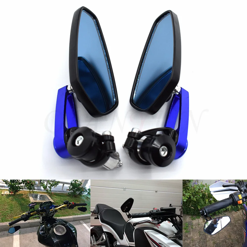 Универсальные мотоциклетные зеркала заднего вида для Yamaha MT01 MT02 MT03 MT07 MT09/Tracer MT10 MT25