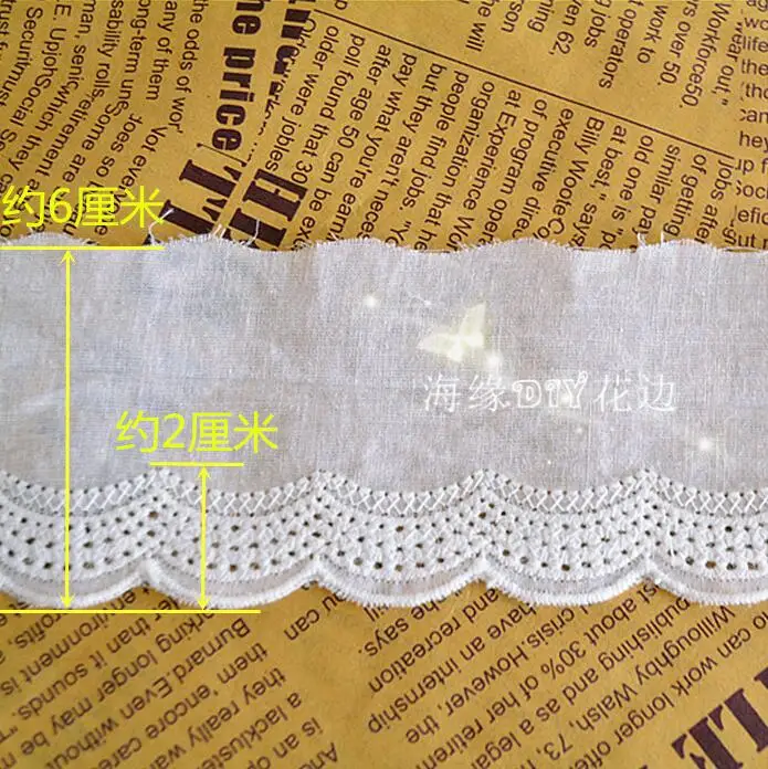 5 ярдов высококачественная ткань женская одежда кружевная отделка сделай сам