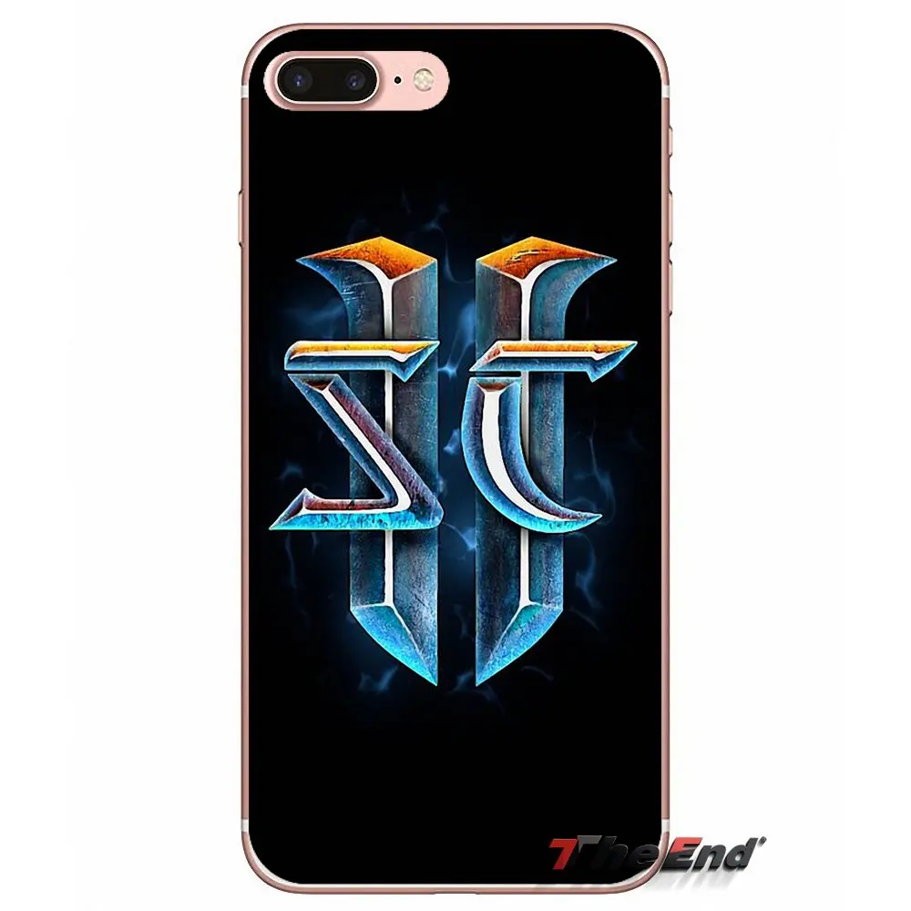 Чехол из ТПУ с логотипом StarCraft Games Blizzard Art для Samsung Galaxy S3 S4 S5 MINI S6 S7 edge S8 Plus Note 2 3 4 5 Grand
