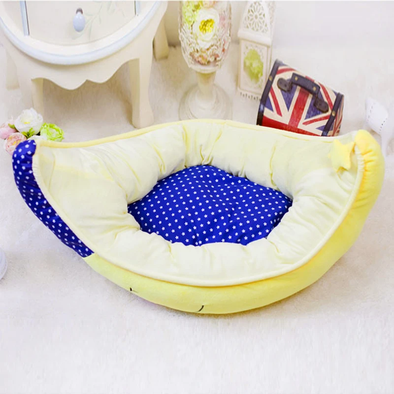 Новое поступление двухцелевые милые луноходные кровати для маленьких собак