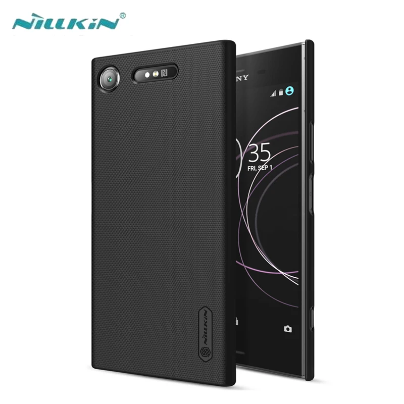 Для Sony Xperia XZ1 чехол Nillkin Super Frosted Shield x матовые Жесткий Чехол для крышка С Экран