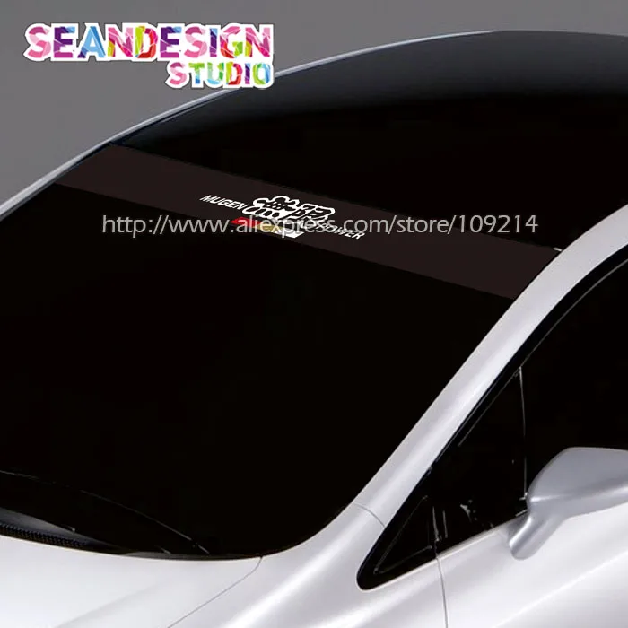 Наклейка на лобовое стекло для Honda Mugen Power Type B NSX FIT Accord S2000 CIVIC|for honda|windshield stickersstickers
