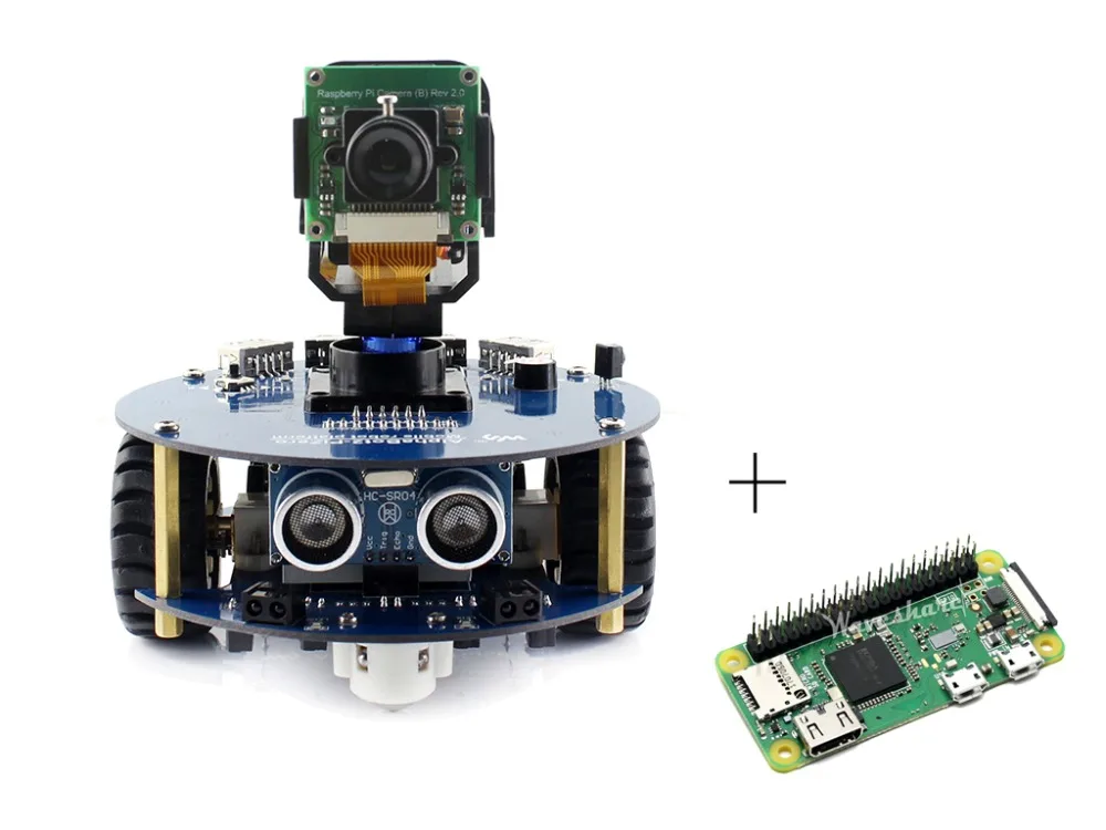 Робот конструктор для Raspberry Pi Zero WH инфракрасное управление RPi камера Micro SD