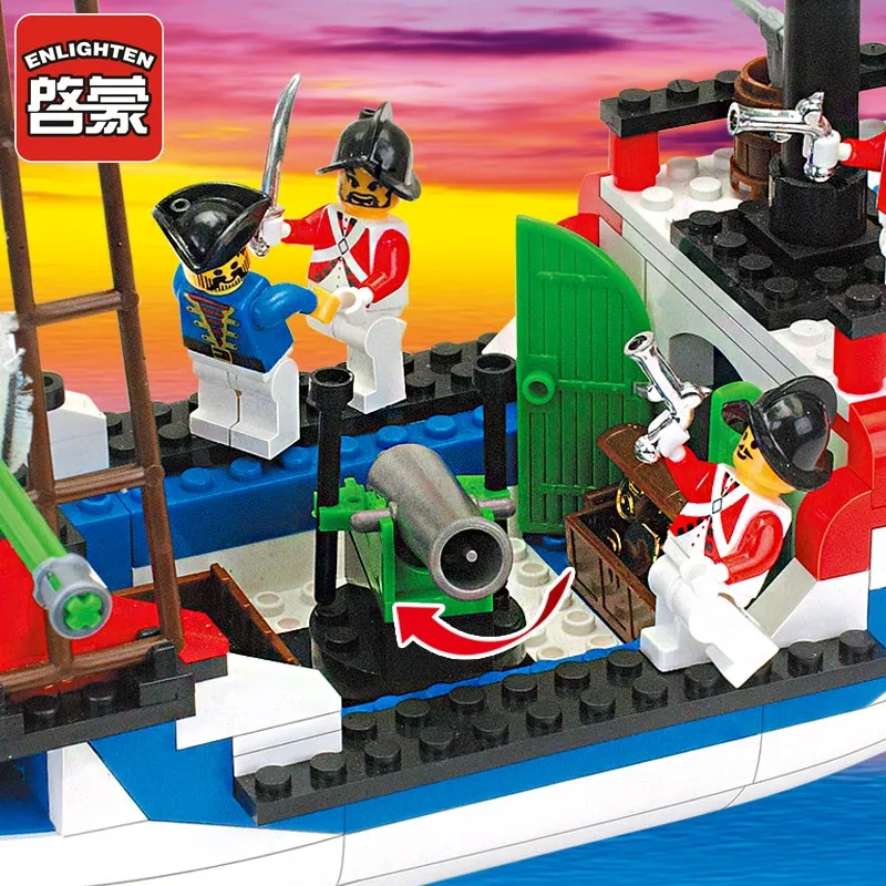 Enlighten модели Здание игрушка Совместимость с LEGO Лего Legos Конструктор E305 310 блок