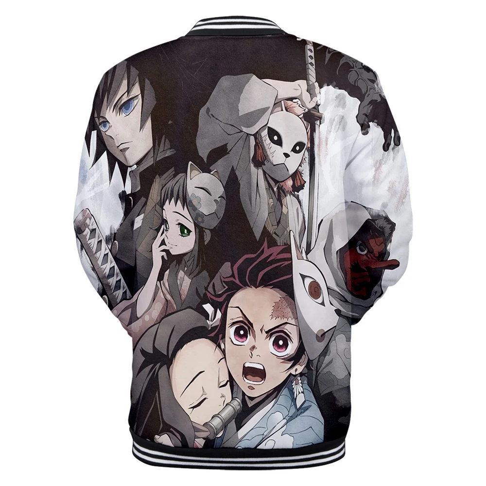 2019 японский аниме демон Slayer: Kimetsu no Yaiba 3D бейсбольная форма для мужчин/женщин