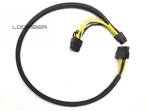 LODFIBER 10pin до 6 + 8pin кабель питания для HPE DL380 G8 и NVI DIA GRID K2 GPU 50 см