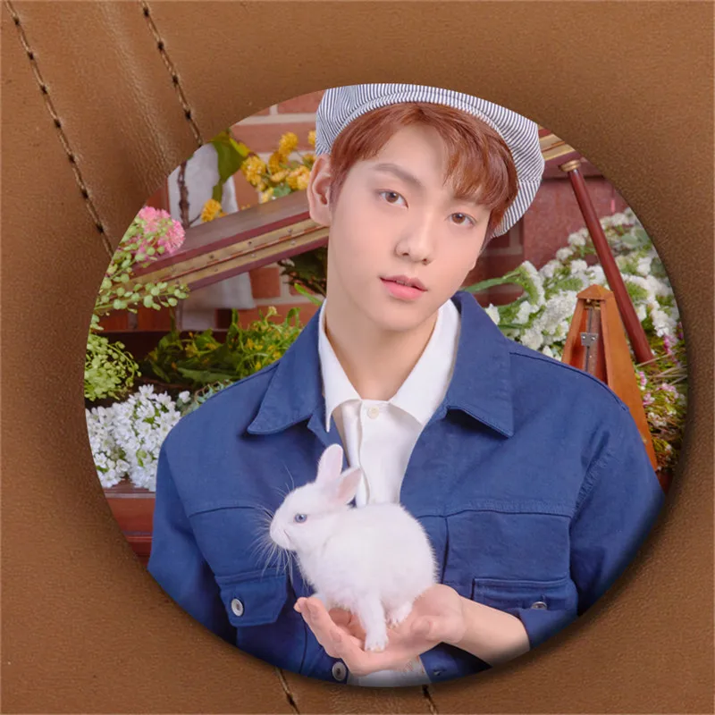 Youpop KPOP TXT SOOBIN альбом кошка и собака концепция Phot Pin значок для одежды шляпы рюкзак корсажи украшения - Окраска металла: XZ1926
