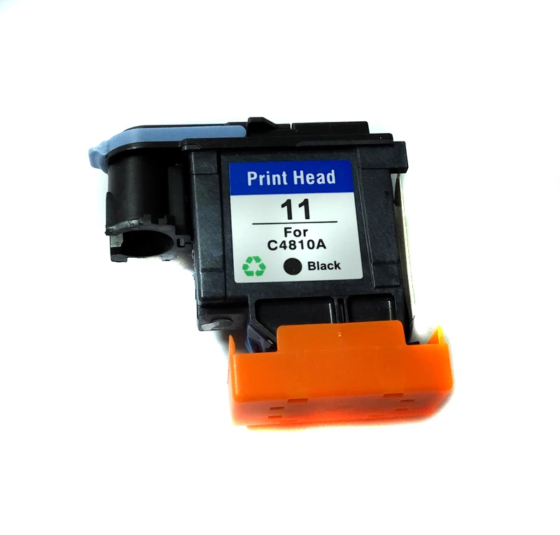Черная Печатная головка 1 шт. восстановленная совместима с hp11 11BK C4810A печатающая
