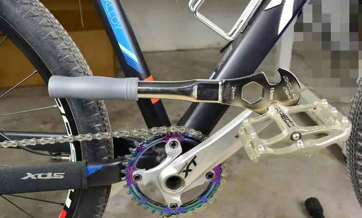 Горячая Распродажа инструмент для ремонта велосипеда педали гаечного ключа |