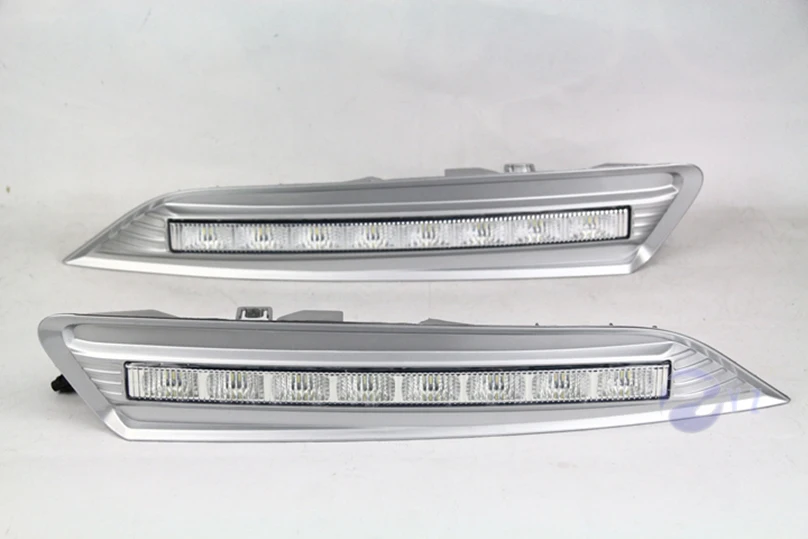 Автомобильная проблесковая 2 предмета drl для Honda Crosstour 2011 2012 2013 DRL Противотуманные