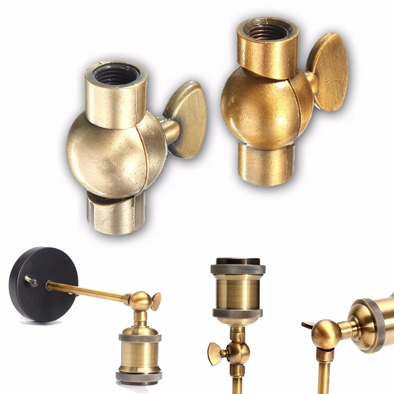 T лампа база держатель лампы Свет Droplight разъем золото бронза/зеленый бронзовый