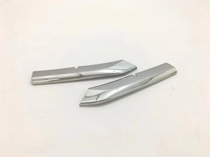 ABS Chrome Front Grill Cover Trims Strip Sticker Accessories for Mazda CX-3 CX3 2017 2018 2019 Car Styling 2pcs | Автомобили и