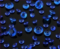 free shipping 1000 pcs lot 8mm acrylic royal blue diamond table scatter confetti wedding favor diamond confetti decoration