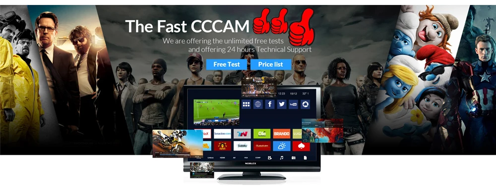 Cccam Europa 1 год 2 год 3 год 7 линия Сервер Поддержка DVB-S2 приемник для 7Cline с испанской Италией