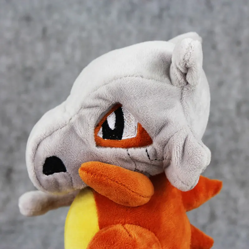 Горячая 10 шт./лот стиль 15 см серый Cubone Мягкие плюшевые игрушки