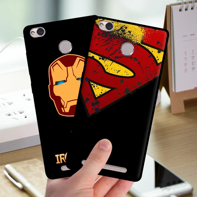 Чехол mosirui для xiaomi redmi pro силиконовый чехол мягкая оболочка телефона Marvel Comics паук