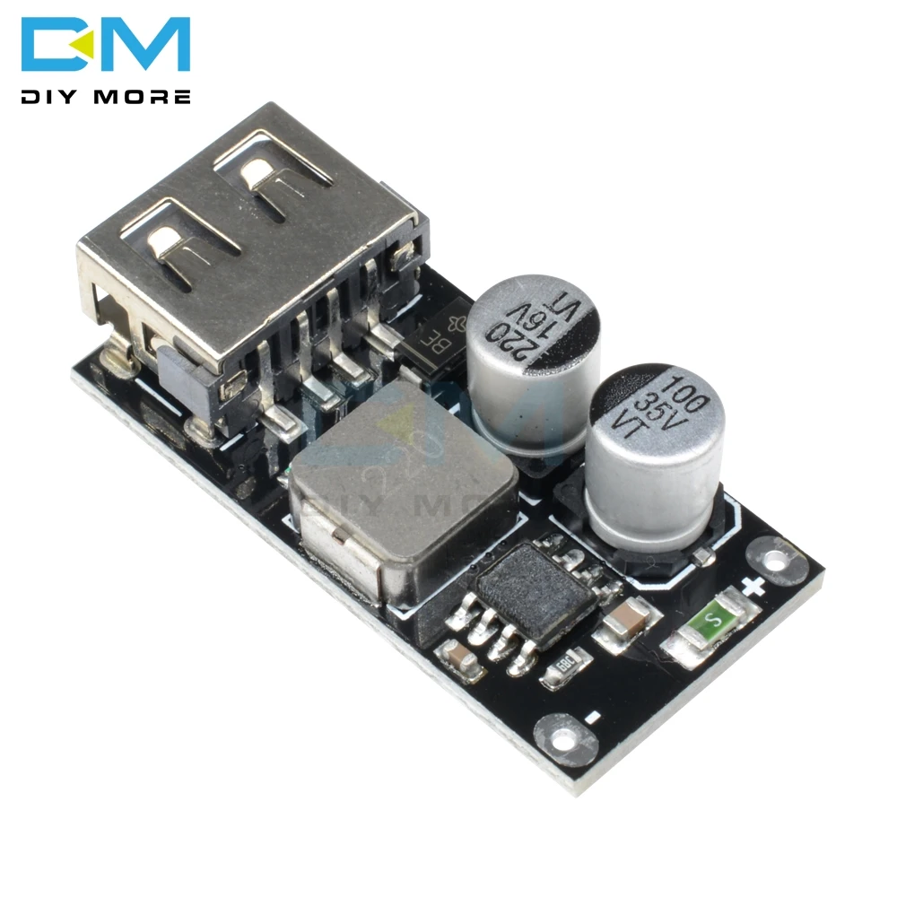QC3.0 QC2.0 USB DC-DC понижающий преобразователь зарядный понижающий модуль 6-32 в 9 в 12 В 24 В для быстрого зарядного устройства 3 в 5 в 12 В печатная плата
