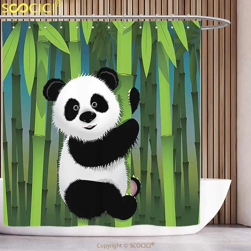 Декоративная занавеска для душа мультяшный декор коллекция Забавная детская