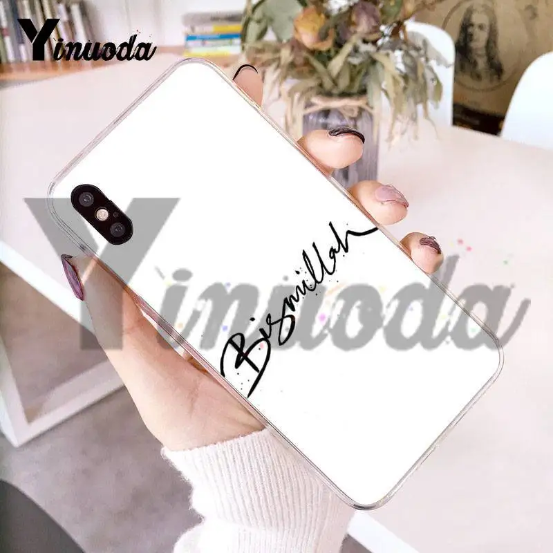 Прозрачный чехол Yinuoda для iPhone 8 7 6 6S Plus X 10 5 5S SE XS XR11 11pro 11promax|Бамперы| |