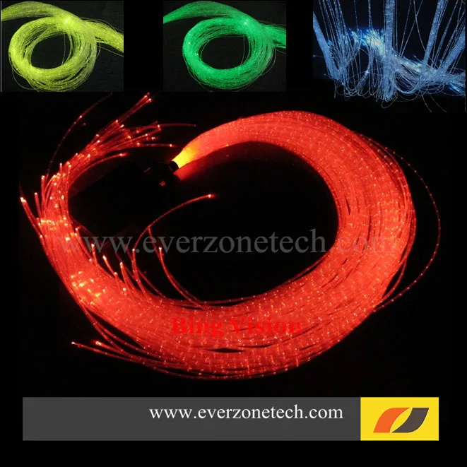 Светодиодная лента RGB для оптоволокна 100 шт. кабель штор длиной 2 м с наружной