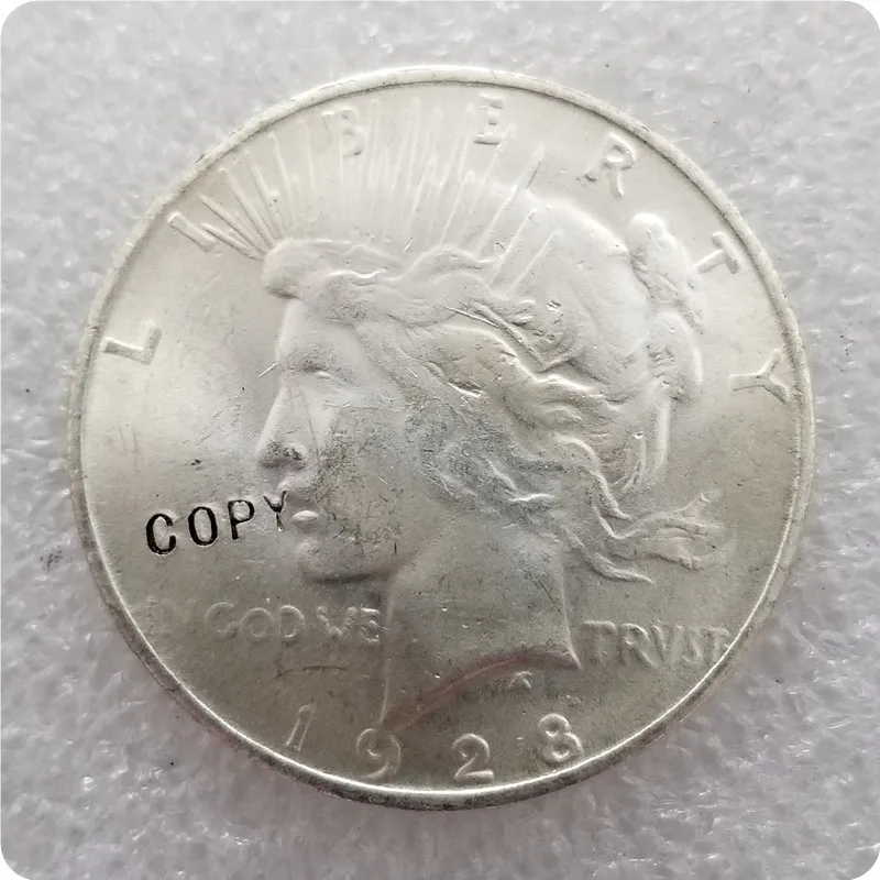USA 1928 Peace Dollar COIN COPY commemorative coins-replica coins medal collectibles | Дом и сад