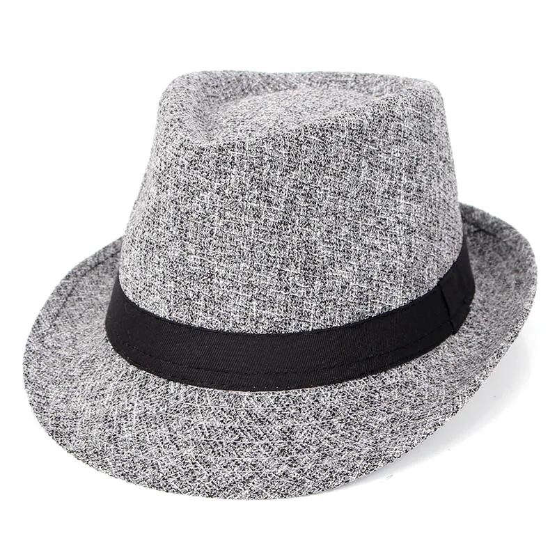 Осень, Зимняя мужская шляпа-федора, черная, sombrero, Fedora hombre, Ретро стиль, Дерби, джаз, шляпа, Трилби, красная