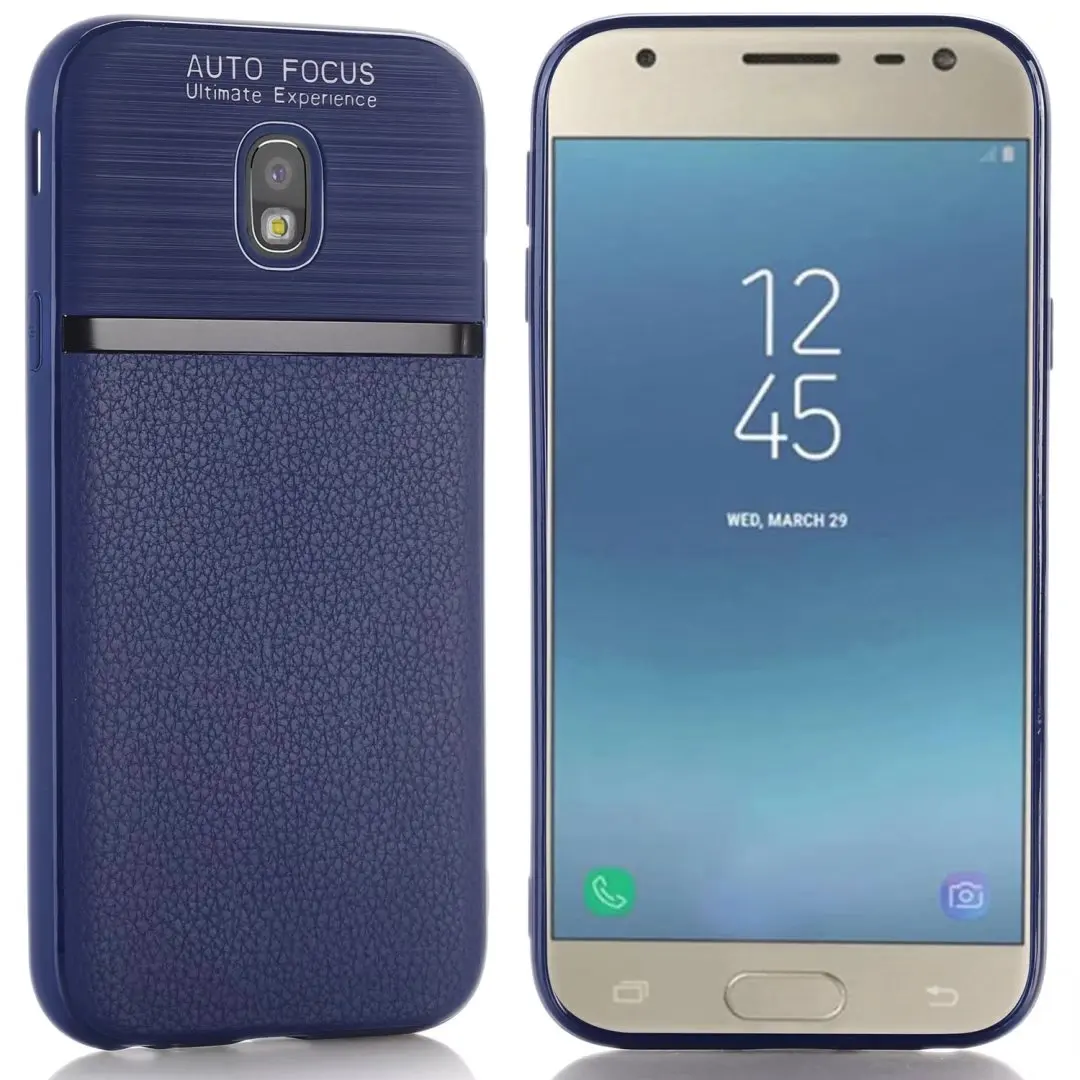 Кожа Провода процесс рисования для Samsung Galaxy j530 чехол противоударный углеродное